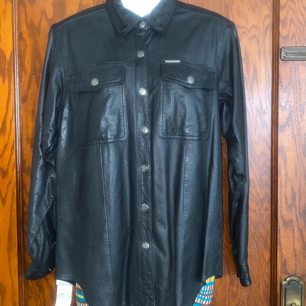Harley Davidson Leather Shirt/Jacket!